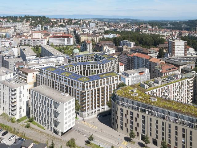 Etagenwohnung kaufen in Fribourg