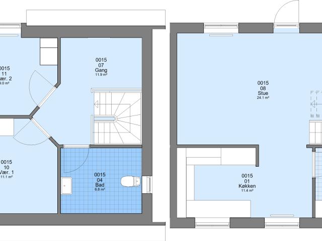 Villa til leje i Karup, Århus