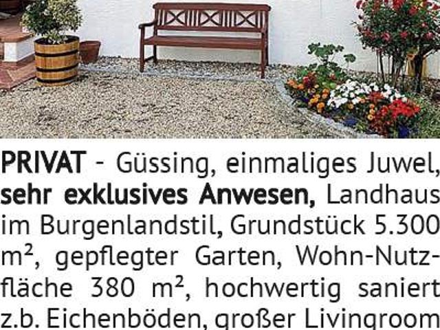 Haus kaufen in Rosenberg, Güssing