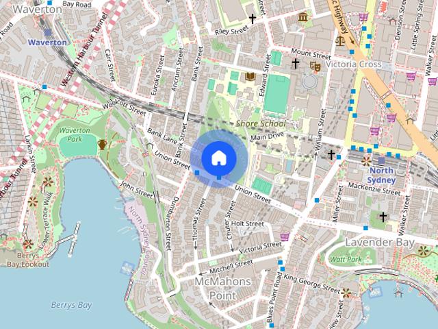 Apartment for rent in Victoria Cross, Sydney