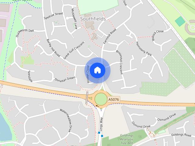House for rent in Southfields, Northampton