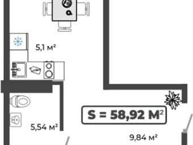 Квартира продажа в 9-й микрорайон, Абакан