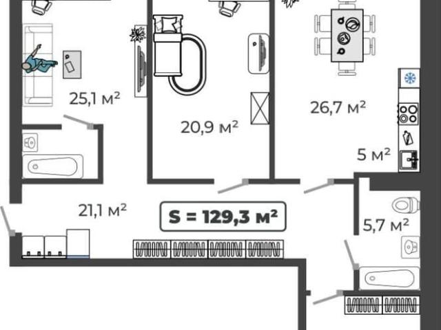 Квартира продажа в Абакан