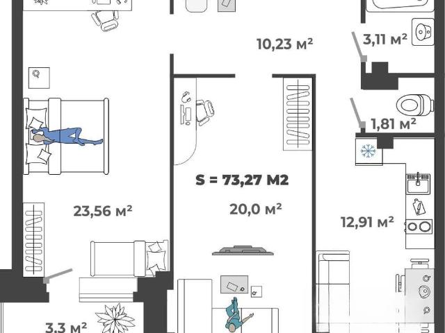 Квартира продажа в Абакан