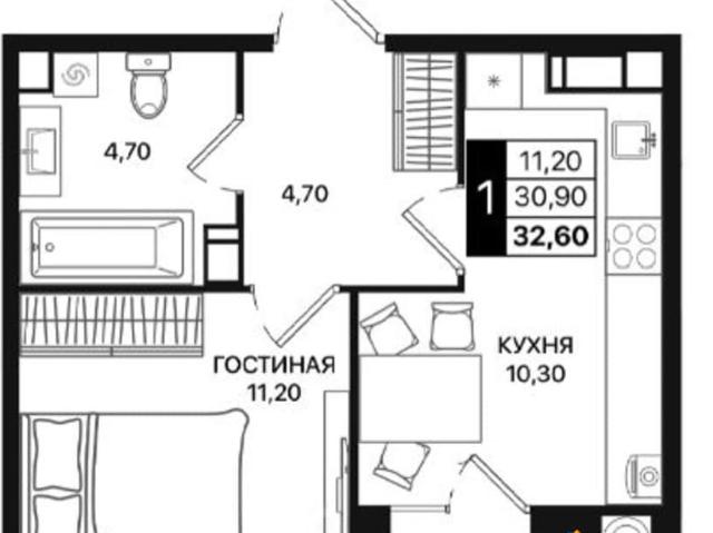 Квартира продажа в Аксайский Р-н, Ростовская область