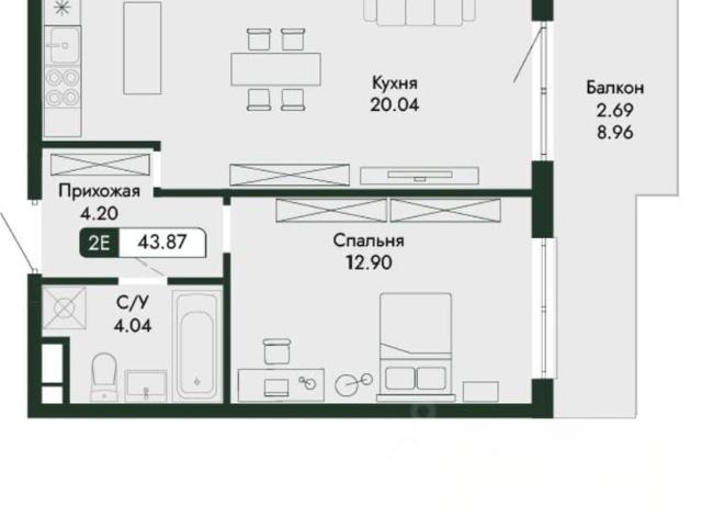 Квартира продажа в Виноградное С