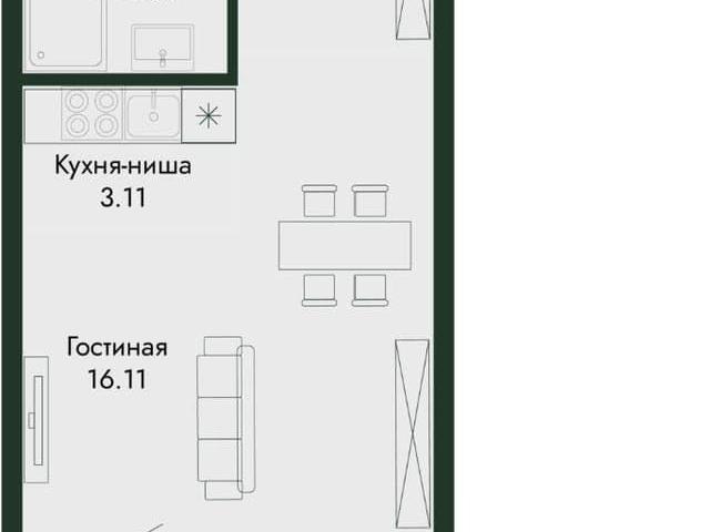 Квартира продажа в Виноградное С