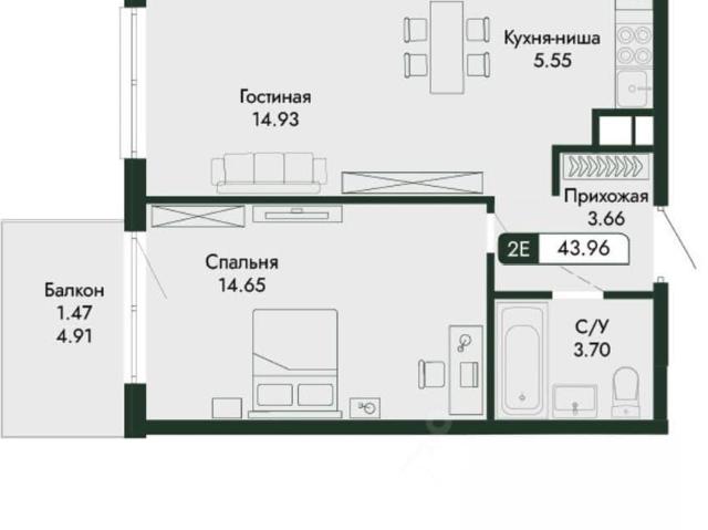 Квартира продажа в Микрорайон имени 60 лет СССР, Алушта
