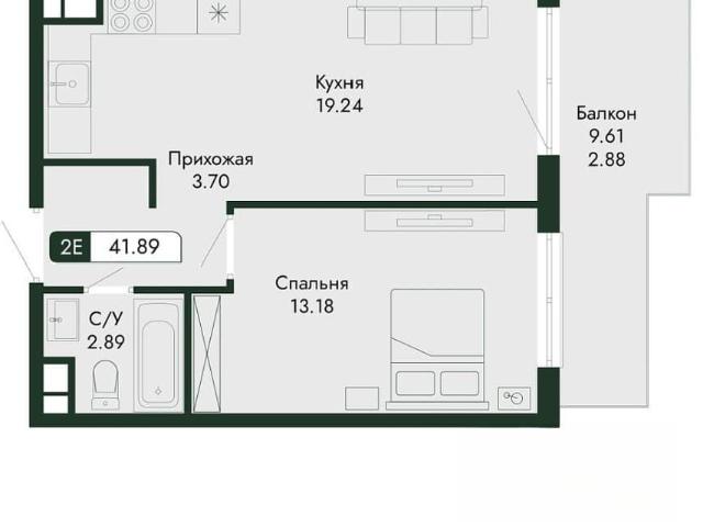 Квартира продажа в Виноградное С