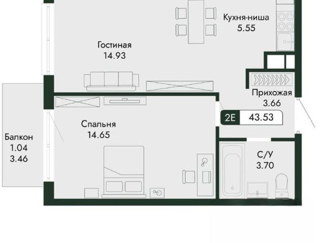 Квартира продажа в Микрорайон имени 60 лет СССР, Алушта