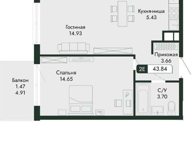 Квартира продажа в Микрорайон имени 60 лет СССР, Алушта