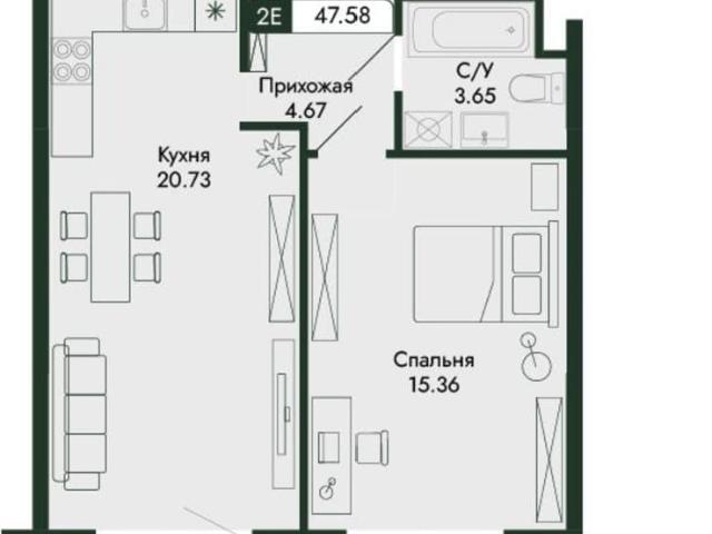 Квартира продажа в Виноградное С