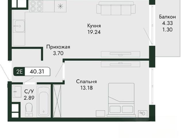 Квартира продажа в Виноградное С