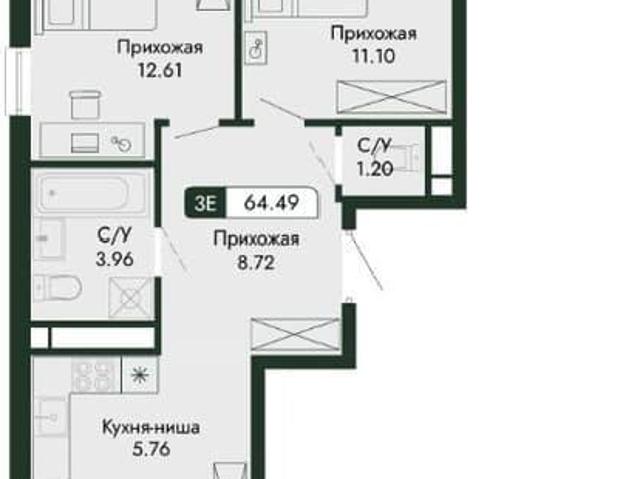 Квартира продажа в Микрорайон имени 60 лет СССР, Алушта