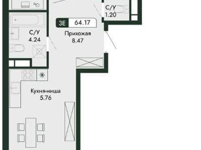 Квартира продажа в Микрорайон имени 60 лет СССР, Алушта