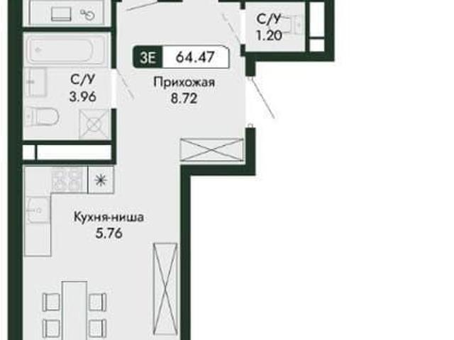 Квартира продажа в Микрорайон имени 60 лет СССР, Алушта