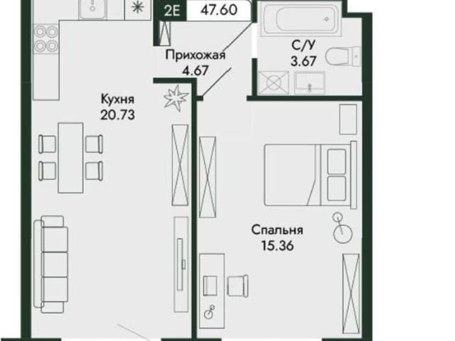 Квартира продажа в Виноградное С