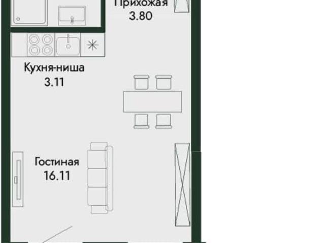 Квартира продажа в Виноградное С