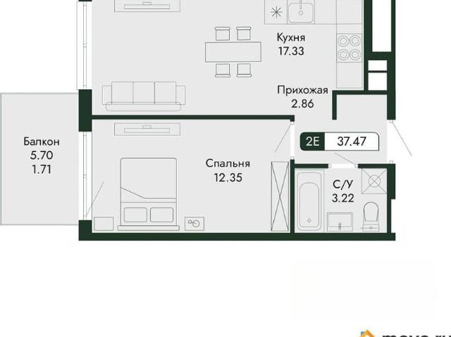 Квартира продажа в Виноградное С