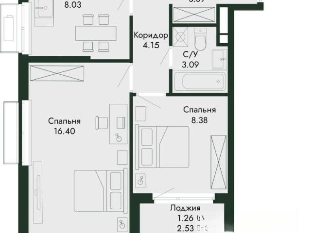 Квартира продажа в Микрорайон имени 60 лет СССР, Алушта