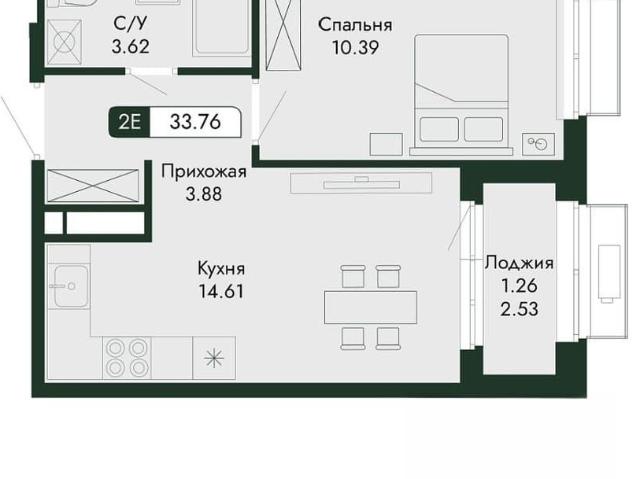 Квартира продажа в Виноградное С