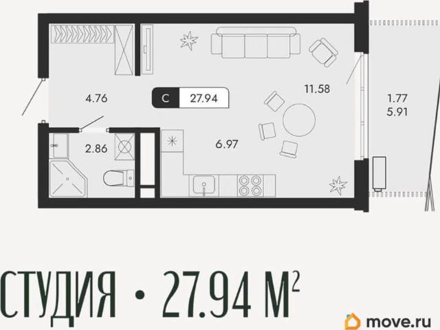 Квартира продажа в Виноградное С