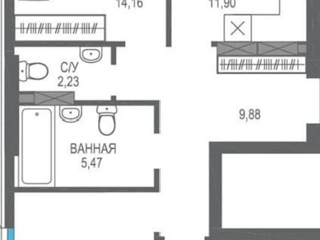 Квартира продажа в Виноградное С