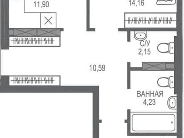 Квартира продажа в Виноградное С
