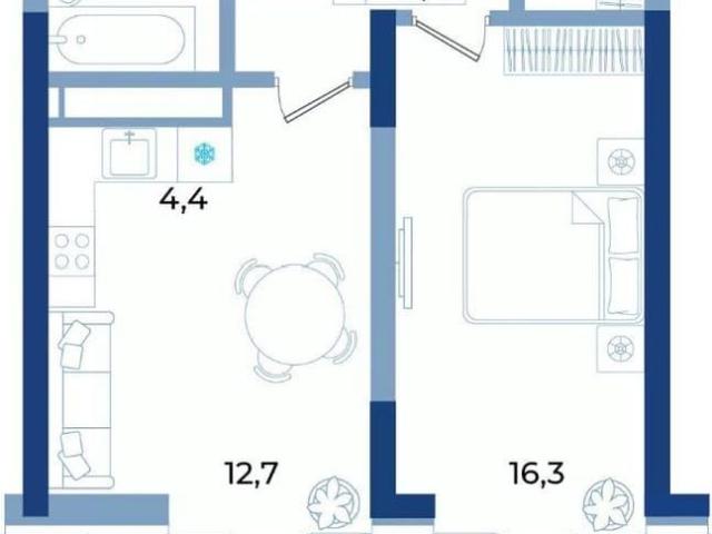 Квартира продажа в Виноградное С