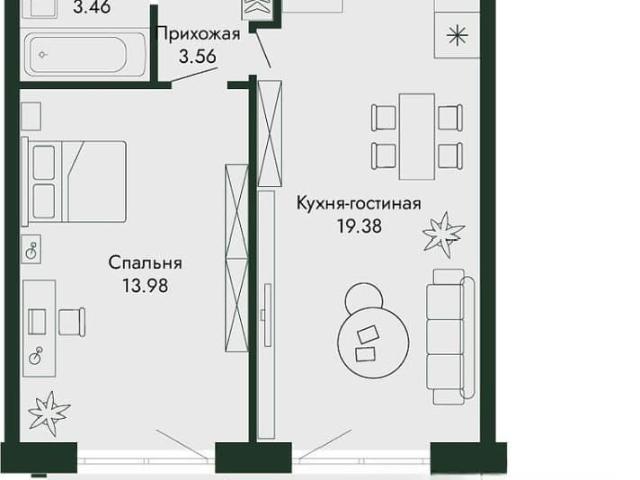 Квартира продажа в Виноградное С
