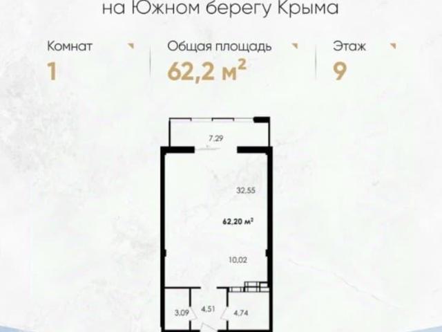 Квартира продажа в Мирный, Алушта