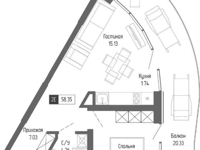 Квартира продажа в Виноградное С