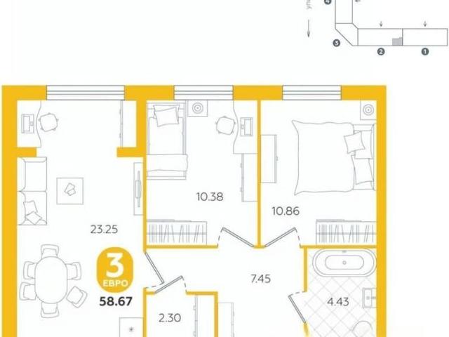 Квартира продажа в Тюменская область