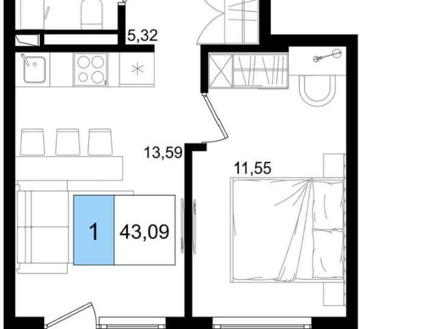 Квартира продажа в Анапа, муниципальный округ Анапа
