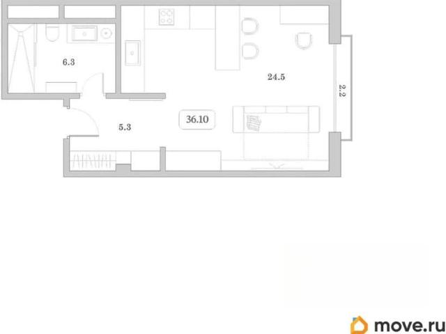 Квартира продажа в мкр. Ореховая роща, Анапа