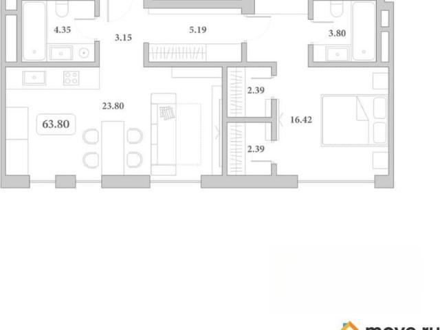 Квартира продажа в мкр. Ореховая роща, Анапа