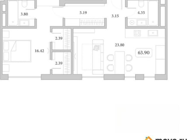 Квартира продажа в мкр. Ореховая роща, Анапа