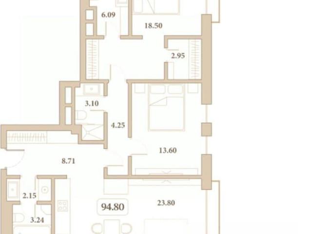 Квартира продажа в мкр. Ореховая роща, Анапа