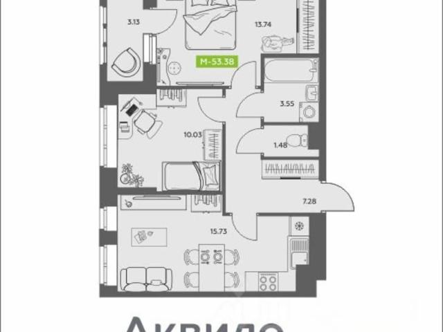 Квартира продажа в Ломоносовский округ, Архангельск