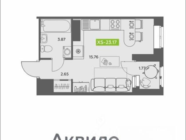 Квартира продажа в Ломоносовский округ, Архангельск