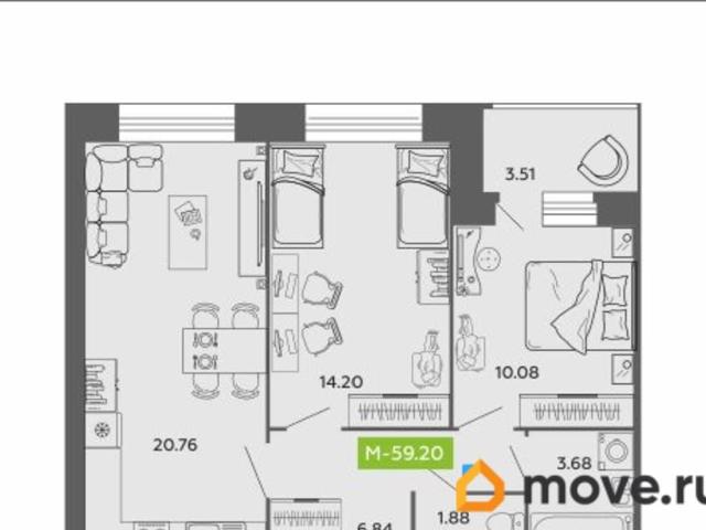 Квартира продажа в Октябрьский округ, Архангельск