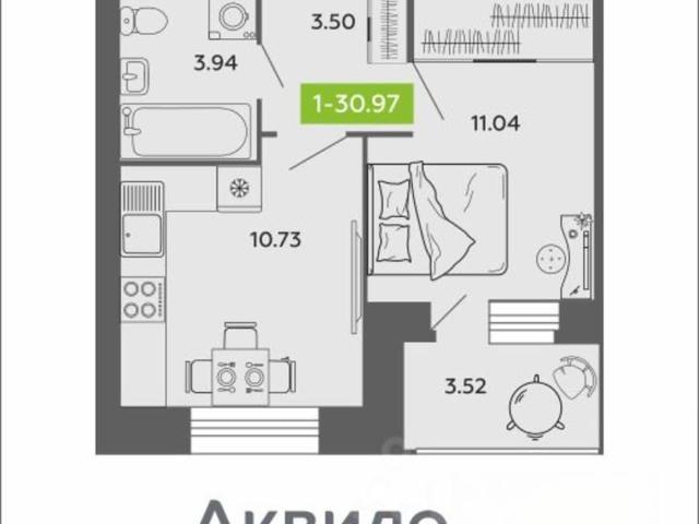 Квартира продажа в Октябрьский округ, Архангельск