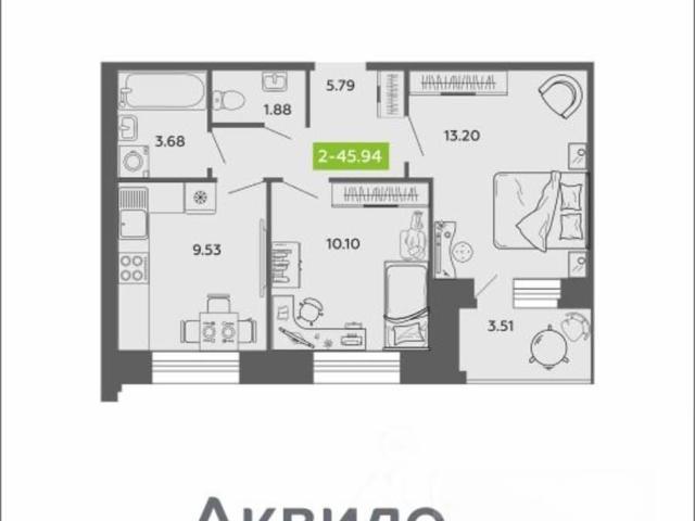 Квартира продажа в Октябрьский округ, Архангельск