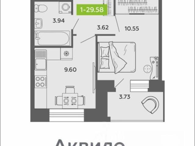 Квартира продажа в Октябрьский округ, Архангельск