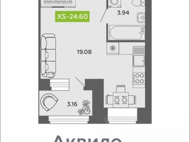 Квартира продажа в Октябрьский округ, Архангельск
