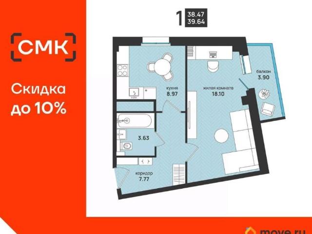Квартира продажа в Октябрьский округ, Архангельск