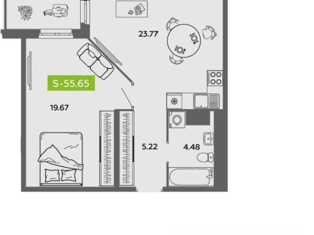 Квартира продажа в Октябрьский округ, Архангельск