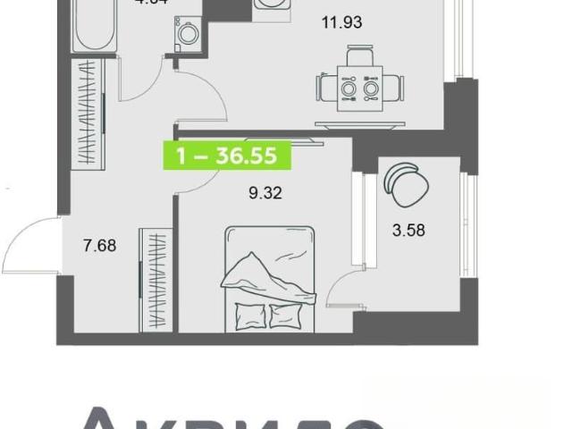Квартира продажа в Октябрьский округ, Архангельск