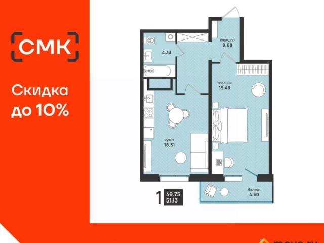 Квартира продажа в Октябрьский округ, Архангельск
