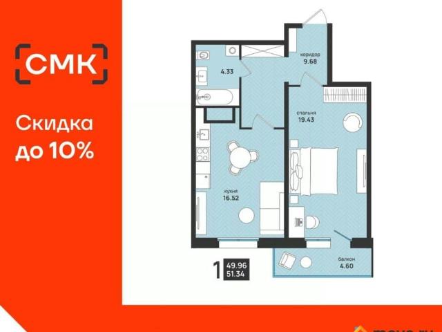 Квартира продажа в Октябрьский округ, Архангельск
